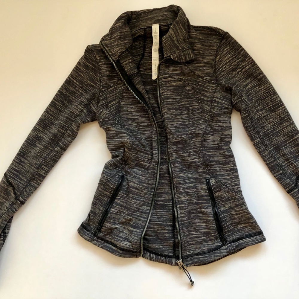 Lululemom Define Jacket Heathered Black